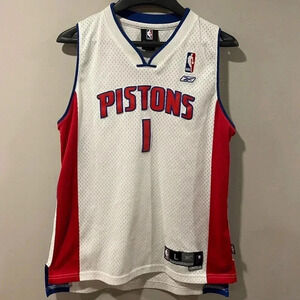 Detroit  Pistons Chauncey Billups RBK NBA Jersey